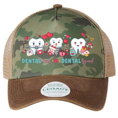 Cute Dental Team VS Dental Squad Legacy Tie Dye Trucker Hat