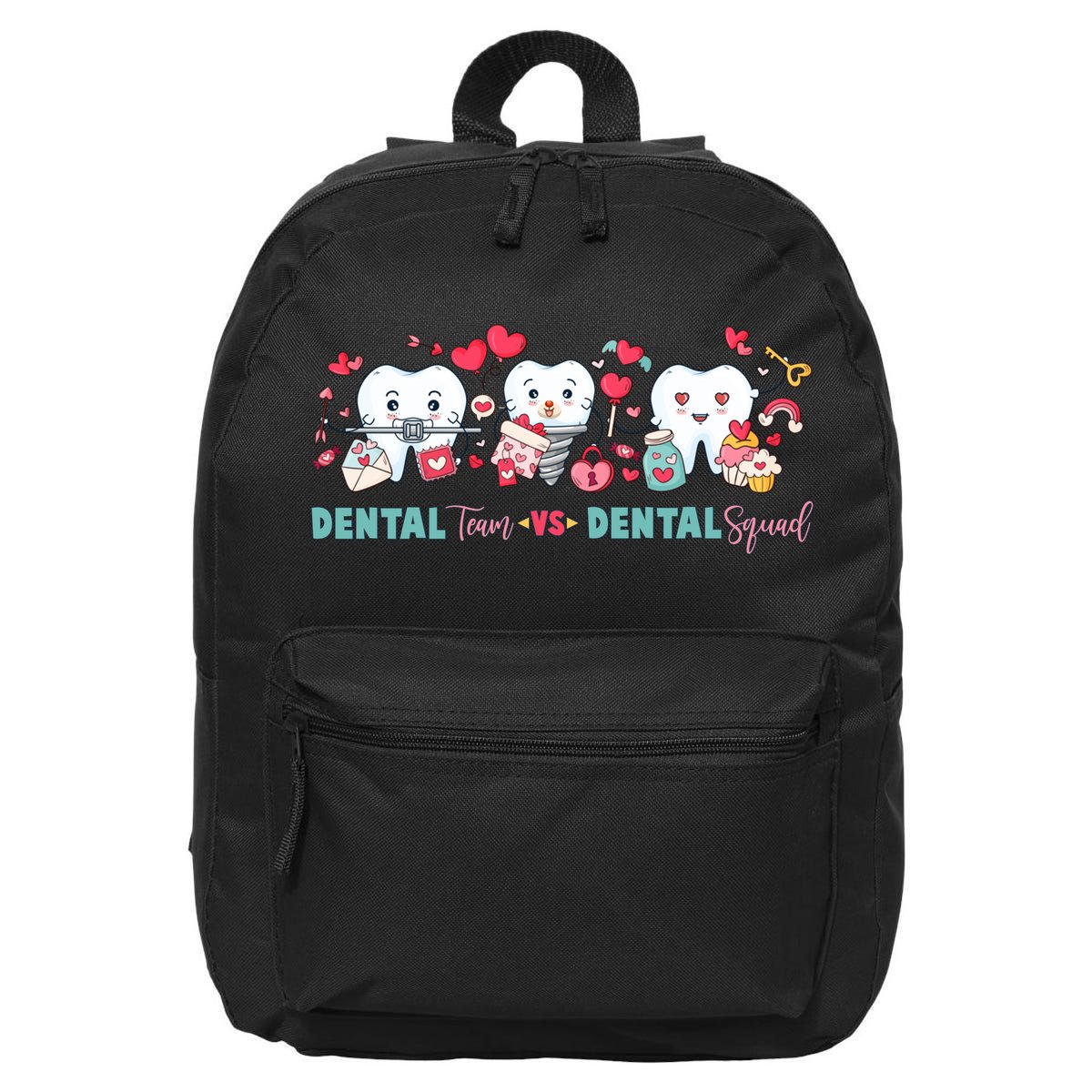 Cute Dental Team VS Dental Squad 16 in Basic Backpack