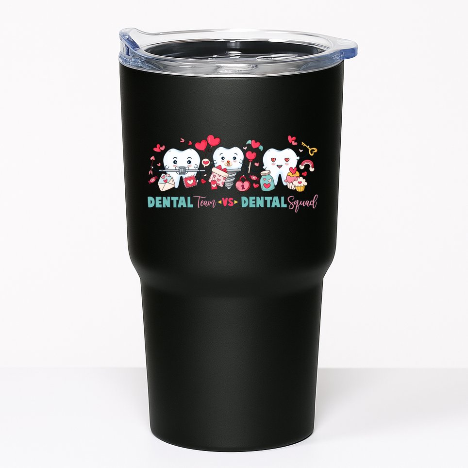 Cute Dental Team VS Dental Squad Tumbler