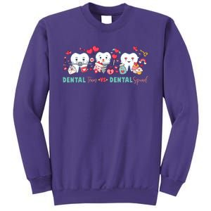 Cute Dental Team VS Dental Squad Sweatshirt