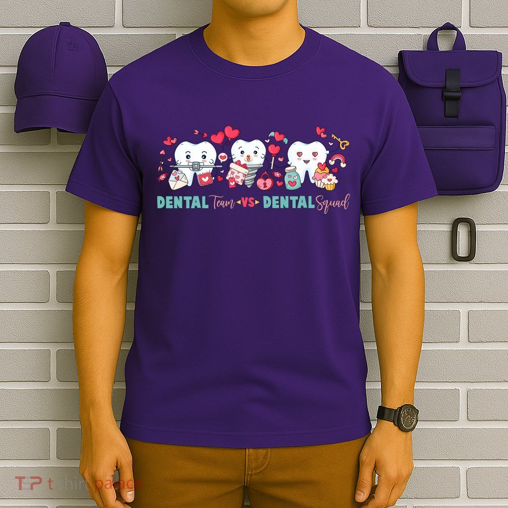 Cute Dental Team VS Dental Squad T-Shirt