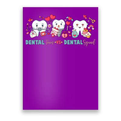 Cute Dental Team VS Dental Squad Poster