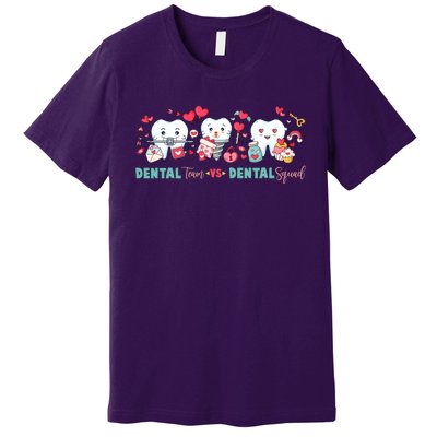 Cute Dental Team VS Dental Squad Premium T-Shirt