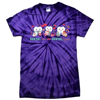 Cute Dental Team VS Dental Squad Tie-Dye T-Shirt