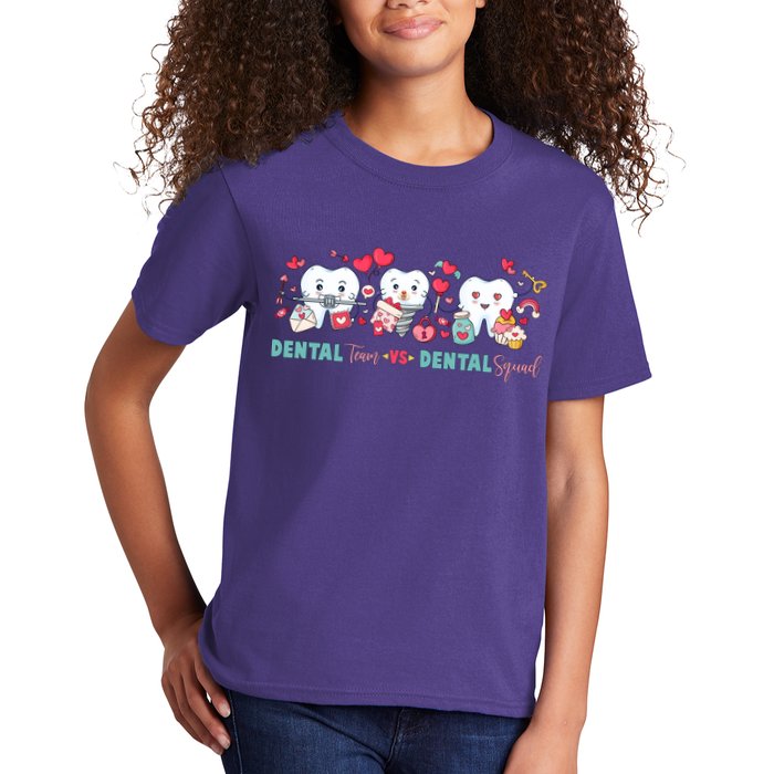 Cute Dental Team VS Dental Squad Kids T-Shirt