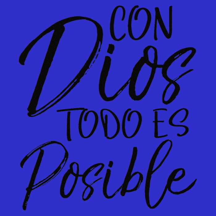 Con Dios Todo Es Posible Spanish Espanol Christian Apron