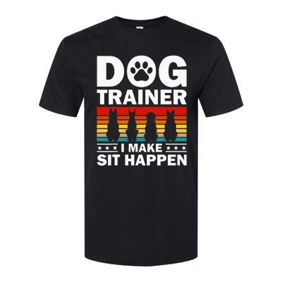 Cool Dog Trainer For Wo Dog Training Agility Class Softstyle® CVC T-Shirt