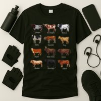 Cattle Drawings Types Of Cows T-Shirt