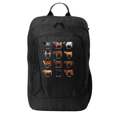 Cattle Drawings Types Of Cows City Backpack