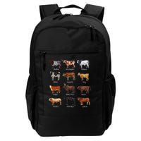 Cattle Drawings Types Of Cows Backpack