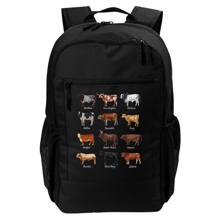 Cattle Drawings Types Of Cows Backpack