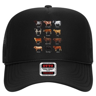Cattle Drawings Types Of Cows Trucker Hat