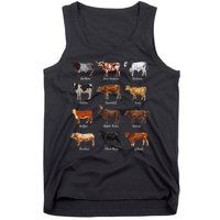 Cattle Drawings Types Of Cows Tank Top