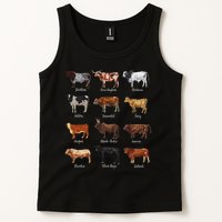 Cattle Drawings Types Of Cows Tank Top