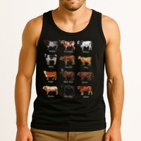 Cattle Drawings Types Of Cows Tank Top