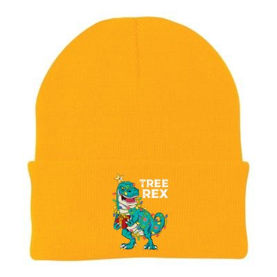 Christmas Dinosaur Tree Rex For Boy Pajamas Knit Cap Winter Beanie