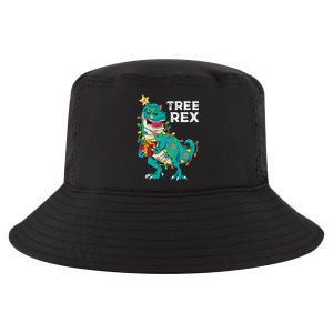 Christmas Dinosaur Tree Rex For Boy Pajamas Cool Comfort Performance Bucket Hat