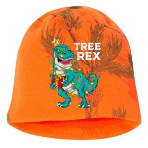 Christmas Dinosaur Tree Rex For Boy Pajamas Kati - Camo Knit Beanie