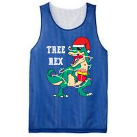 Christmas Dinosaur Tree Rex Cute Gift Mesh Reversible Basketball Jersey Tank