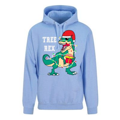 Christmas Dinosaur Tree Rex Cute Gift Unisex Surf Hoodie