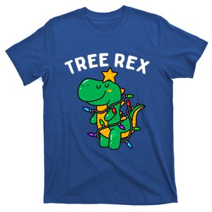 Christmas Dinosaur Tree Rex Xmas T Rex Gift T-Shirt