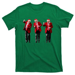 Christmas Donald Trump President 2024 Dancing Funny Santa T-Shirt