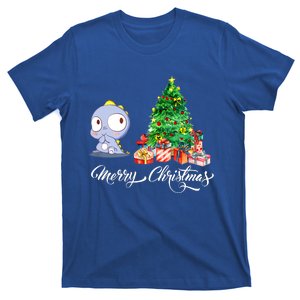 Christmas Dinosaur Tree Rex Cute Gift Funny Gift Funny Gift T-Shirt