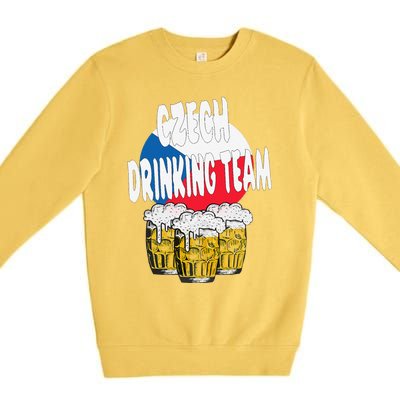 Czech Drinking Team Premium Crewneck Sweatshirt