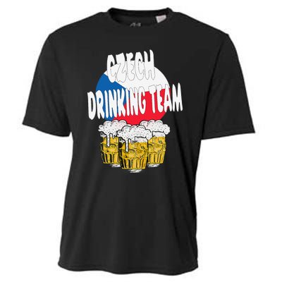 Czech Drinking Team Cooling Performance Crew T-Shirt