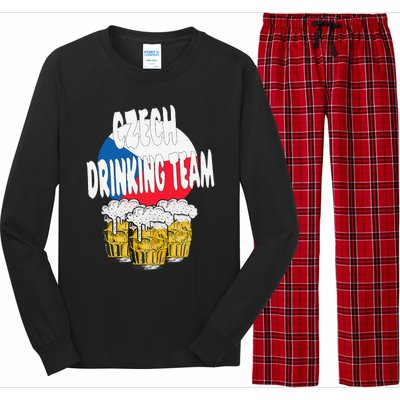 Czech Drinking Team Long Sleeve Pajama Set