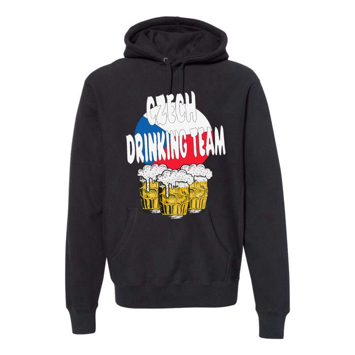 Czech Drinking Team Premium Hoodie