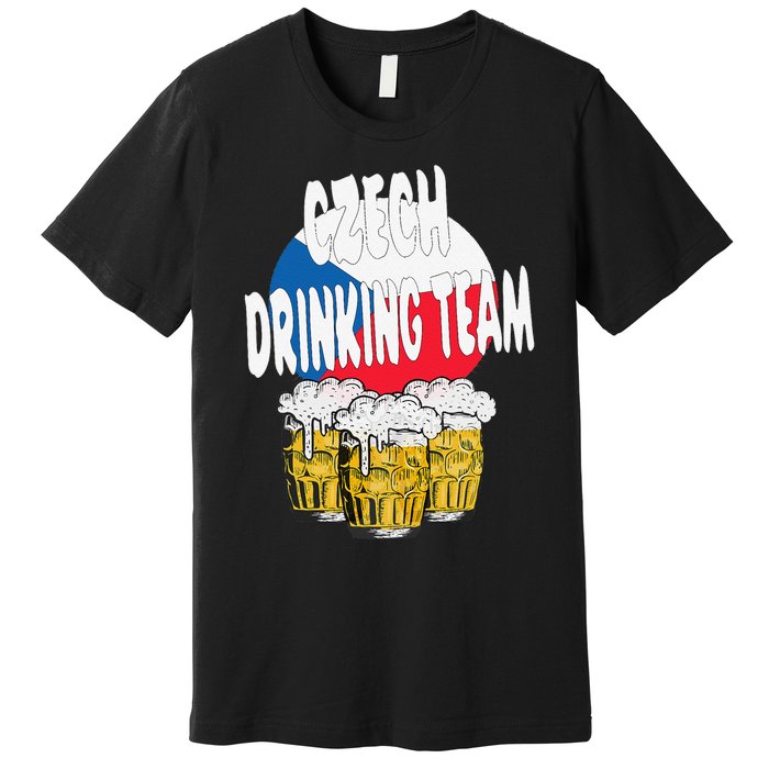 Czech Drinking Team Premium T-Shirt