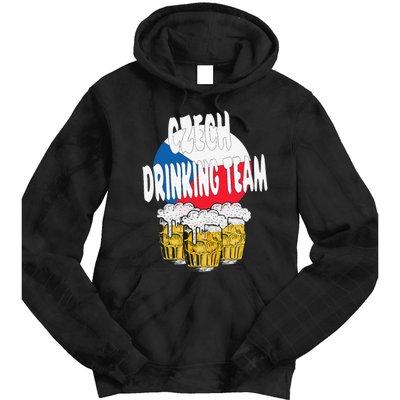 Czech Drinking Team Tie Dye Hoodie