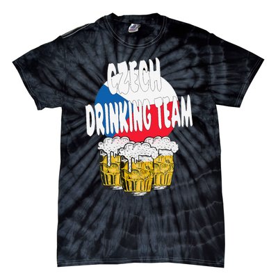 Czech Drinking Team Tie-Dye T-Shirt