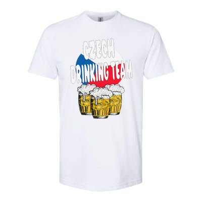 Czech Drinking Team Softstyle CVC T-Shirt