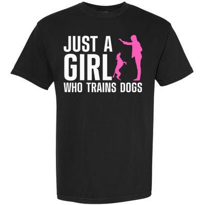 Cute Dog Trainer For Training Dog Lover Owner Garment-Dyed Heavyweight T-Shirt