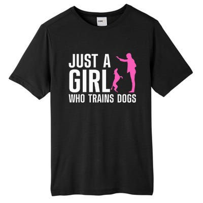 Cute Dog Trainer For Training Dog Lover Owner Tall Fusion ChromaSoft Performance T-Shirt