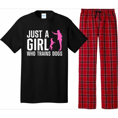 Cute Dog Trainer For Training Dog Lover Owner Pajama Set