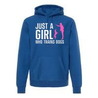 Cute Dog Trainer For Training Dog Lover Owner Premium Hoodie