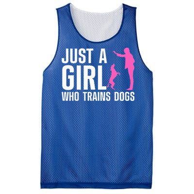 Cute Dog Trainer For Training Dog Lover Owner Mesh Reversible Basketball Jersey Tank