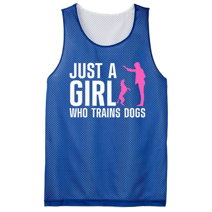 Cute Dog Trainer For Training Dog Lover Owner Mesh Reversible Basketball Jersey Tank