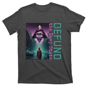 Conservative Defund The Deep State Great Reset T-Shirt