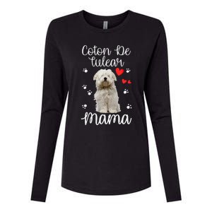 Coton De Tulear Mom Cute Puppy Dog Lovers Gifts Womens Cotton Relaxed Long Sleeve T-Shirt