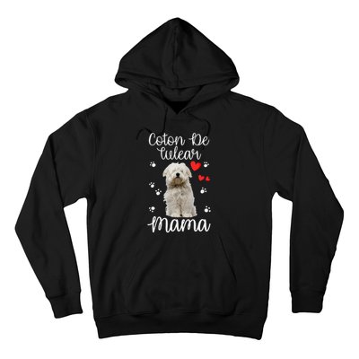 Coton De Tulear Mom Cute Puppy Dog Lovers Gifts Hoodie