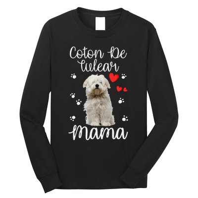 Coton De Tulear Mom Cute Puppy Dog Lovers Gifts Long Sleeve Shirt