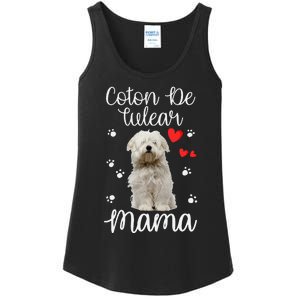 Coton De Tulear Mom Cute Puppy Dog Lovers Gifts Ladies Essential Tank