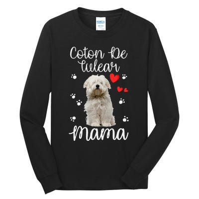 Coton De Tulear Mom Cute Puppy Dog Lovers Gifts Tall Long Sleeve T-Shirt