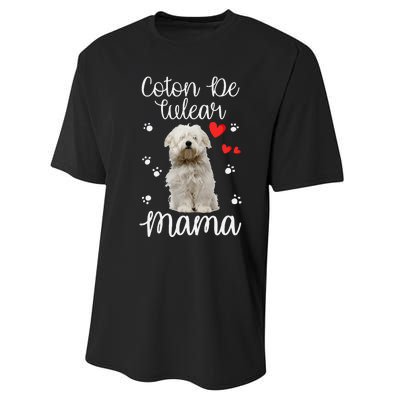 Coton De Tulear Mom Cute Puppy Dog Lovers Gifts Performance Sprint T-Shirt