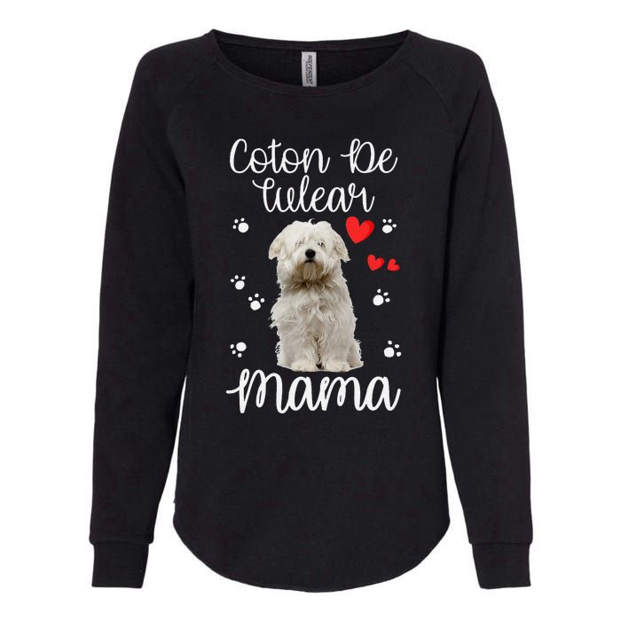 Coton De Tulear Mom Cute Puppy Dog Lovers Gifts Womens California Wash Sweatshirt