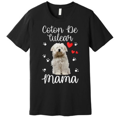 Coton De Tulear Mom Cute Puppy Dog Lovers Gifts Premium T-Shirt